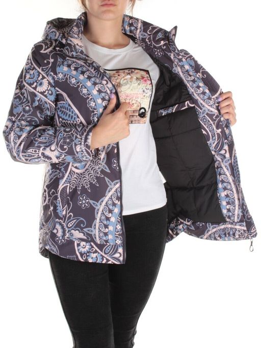 H9259 LILAC Куртка демисезонная женская MARIA (100 гр.синтепона)