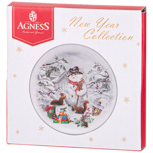 ПОДСТАВКА AGNESS С НОВЫМ ГОДОМ! 11 СМ  фото 2