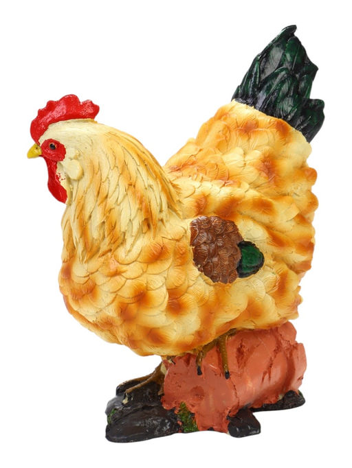Садовая фигура из полистоуна «Курица», 22×13×25.5 см