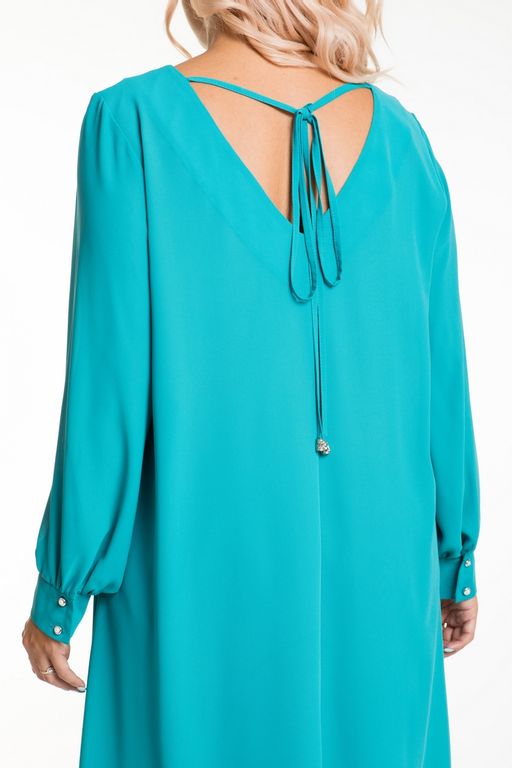 Платье 925 бирюзовый - Novita фото 7