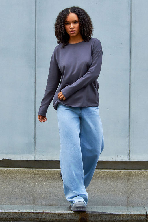 Лонгслив Лонг-оверсайз