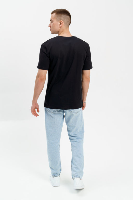 Мужская базовая футболка из 100% хлопка - Solo mio фото 7