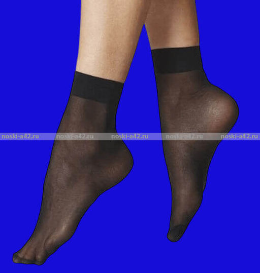 Цена за 10 пар. Носки капрон женские черные