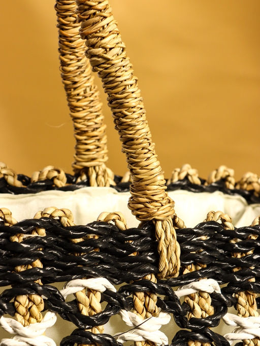 Сумка плетёная «София», из сиграсса, 33×10×38 см