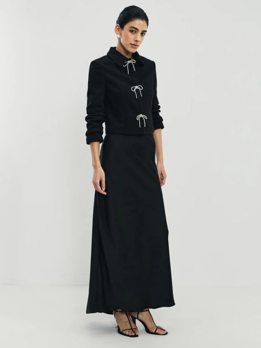 Жакет из хлопка с бантами / Zarina