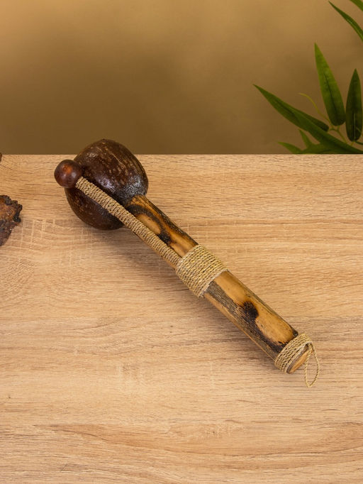 Сувенирный музыкальный инструмент Тек тек бамбук, махагон, 25х8х10 см - Simaland фото 2