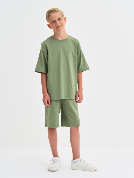 Пижама для мальчика цвета хаки - Kogankids фото 2