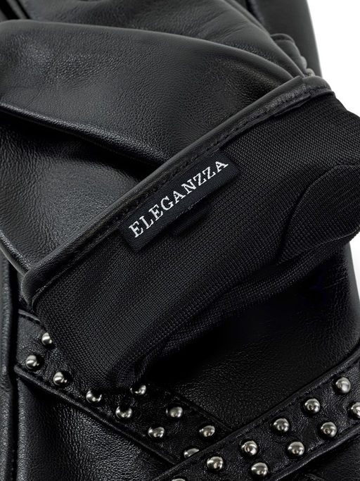 Перчатки женские ш/п IS939 black - Eleganzza фото 4