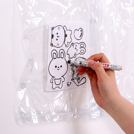 Дождевик раскраска Тренды (110-130 см) - Funny toys фото 6