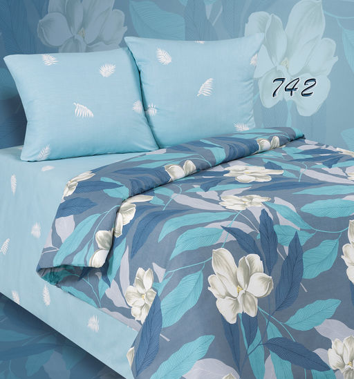 ПА-4-742 КПБ Семья Поплин + нав-ки ( 70х70х2 шт ) "АльВиТек"