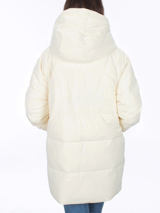 H23-680 MILK Куртка зимняя облегченная женская (150 гр. холлофайбер) - Фабричный китай фото 5