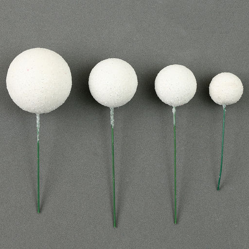 Набор для украшения Бусины, набор 20 шт, цвет белый - Страна карнавалия фото 3