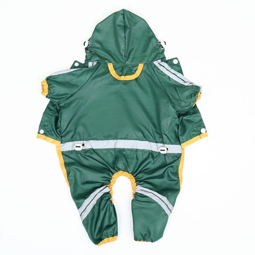 Комбинезон для собак, демисезонный, размер M (ДС 25-27, Ог 35-37, ОШ 27-29 см), зелёный - Simaland фото 13