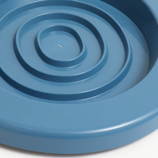 Туалет для приучения кошек к унитазу 39,2 х 38,7 х 3 см, синий - Пижон фото 2