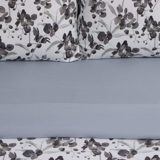 Постельное бельё LoveLife евро Flowers 200х220см,225х240см,50х70см-2шт, жатка, 100% п/э, 100гр/м2 фото 3