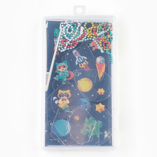 Набор для создания акриловых брелоков с наклейками Для мальчика