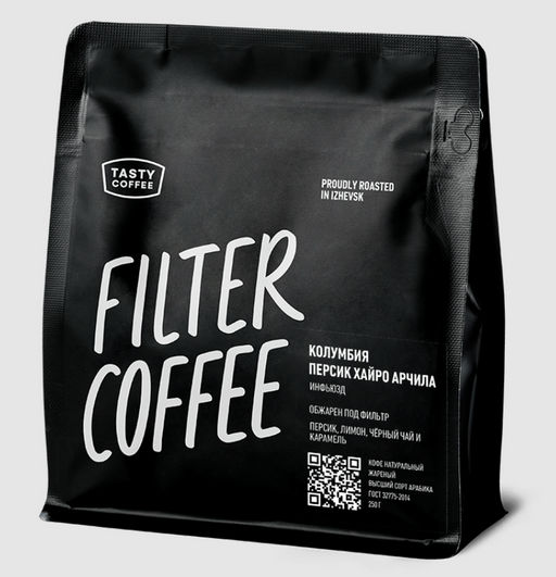 Кофе Колумбия Персик Хайро Арчила - Tasty coffee фото 2