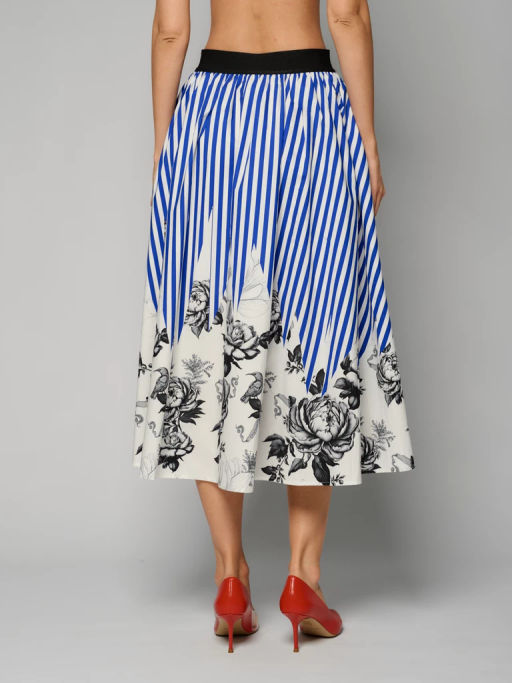 Юбка женская 12521-38045 blue/multicolor - Maxroses фото 3