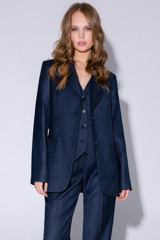 Жакет Pirs 4765 синий  фото 3