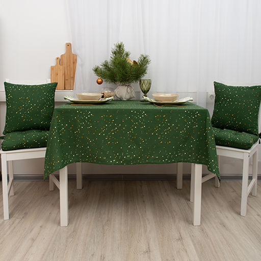 Скатерть декоративная Simple life 145х180, рогожка, 100 % хлопок, Артишоки ОП - Традиция фото 16