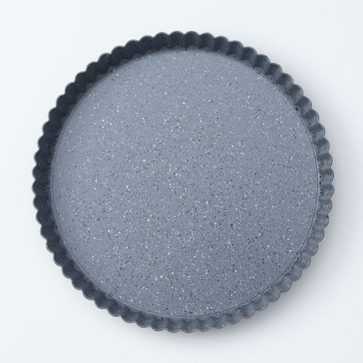 Форма для выпечки Доляна «Элин Мрамор», d=24 см, разъёмная, антипригарное покрытие, серая