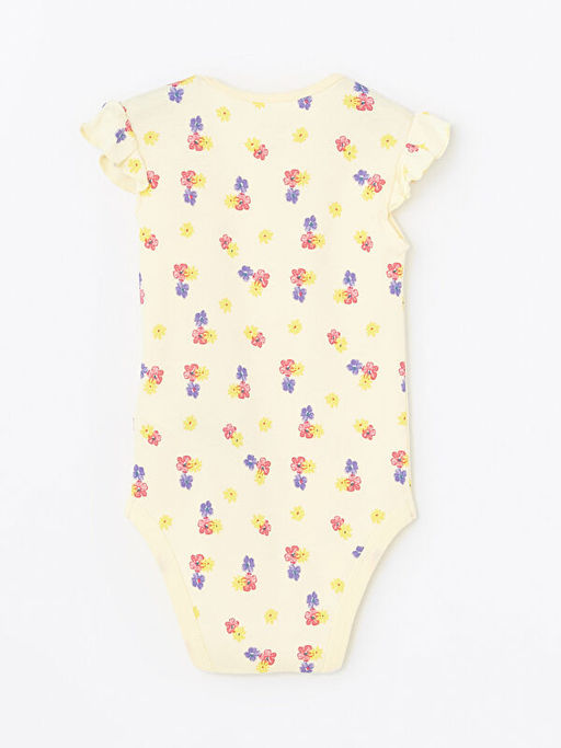 ?i?ek Bask?l? K?z Bebek ??t??tl? Body