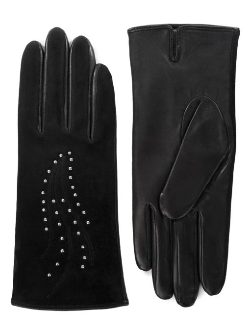Перчатки женские 100% ш IS8592 black - Eleganzza фото 5