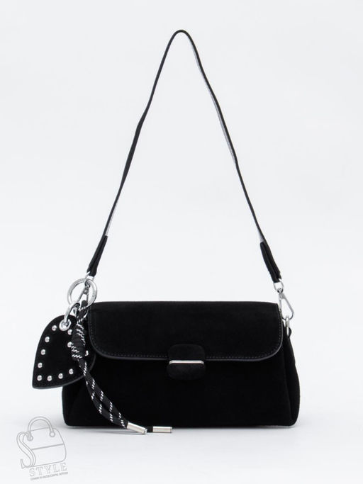 Сумка женская кожаная 6660VG black Vitelli Grassi