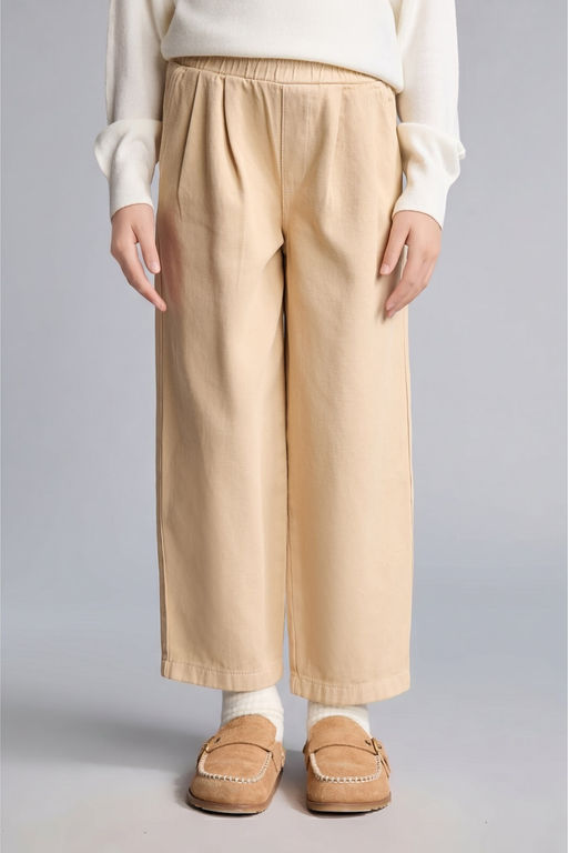 %100 Pamuk Baggy Fit Pantolon K_z _ocuk - Defacto фото 3