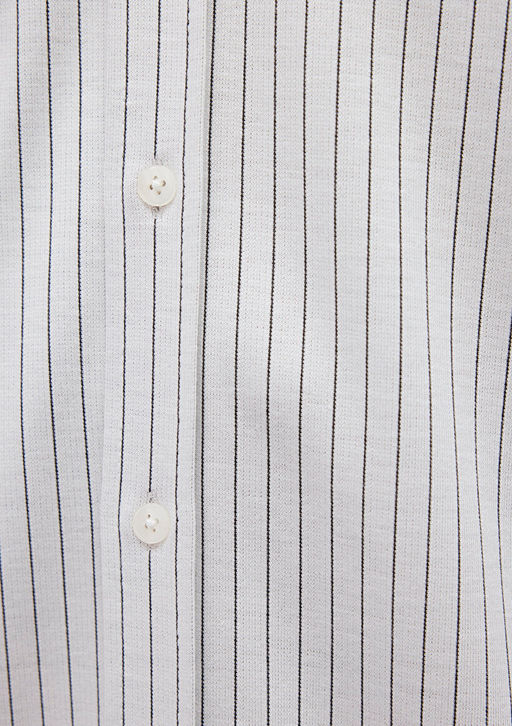 Siyah Orme Gomlek - Mavi фото 6