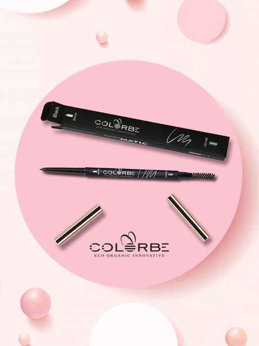 Серо-коричневый натуральный ультра-тонкий карандаш для бровей, Германия - Make u make фото 5