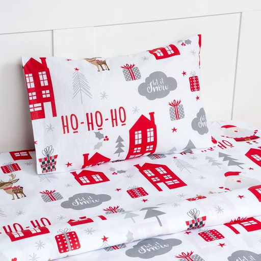 Постельное бельё 1.5-спальное «Этель» Christmas day, бязь