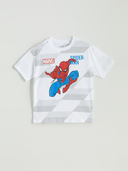 Spider-Man Bask?l? Erkek ?ocuk Ti??rt