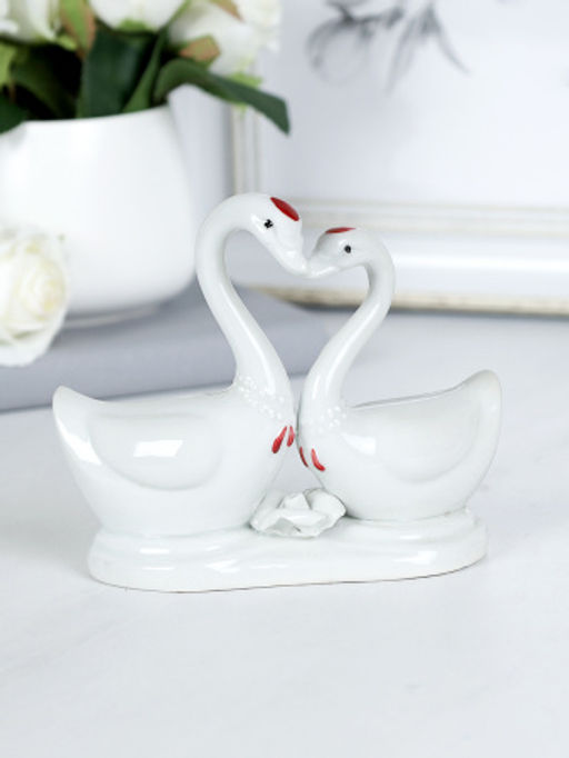 Статуэтка Лебеди 14х6х11 см / WRF-129 /уп 3/54/ - ГалеонТрейд фото 2