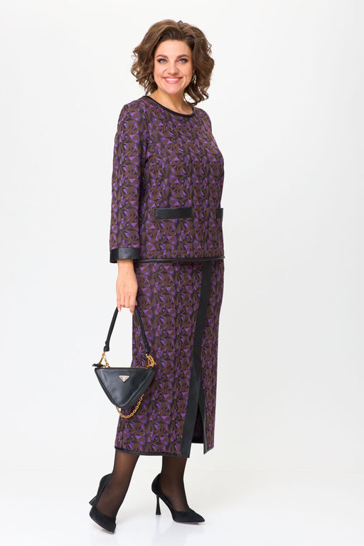 Костюм Michel Chic 1394 терракот, черный  фото 243