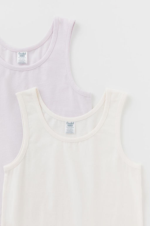 Crockid _ К 1192-2уп/нежная сирень,белая лилия майка для дев  фото 2