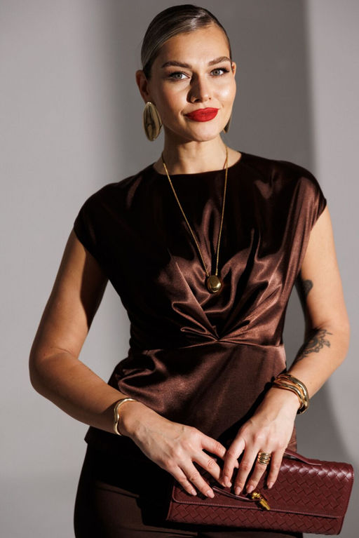 Костюм Мода Юрс 25-2947 коричневый