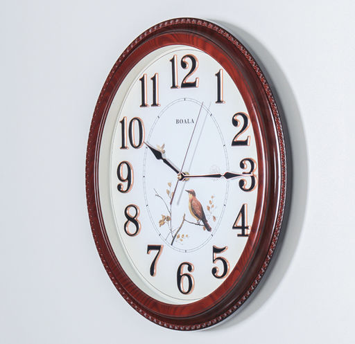 Часы настенные 38х45 см / T2946T-2 /уп 10/коричневые - ГалеонТрейд фото 3