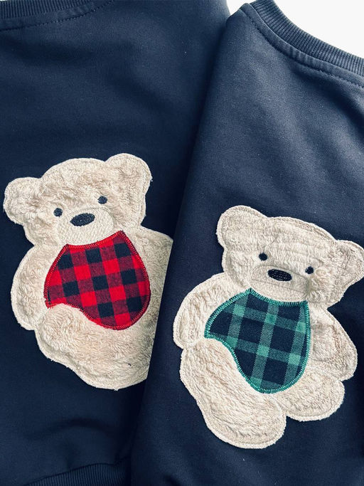 Свитшот с аппликацией 22-0533 черный|красный - Mini maxi фото 18