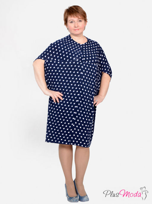 Платье-туника Модель №31 размеры 52-82 - Plusmoda фото 9
