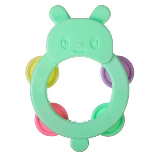 Погремушка - бубен Крошка Я «Зайчик», от 3 мес.