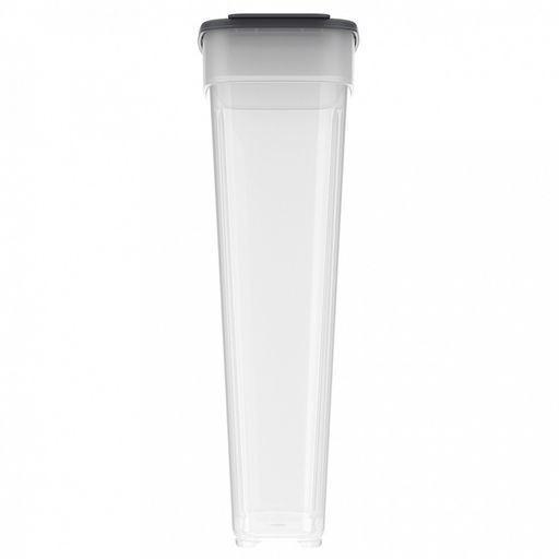 Контейнер для сыпучих продуктов 2,2л, 17х8,5х26,5см, полипропилен, графит (Россия) - Домашняя мода фото 3