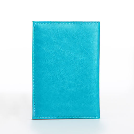 Обложка для паспорта, бирюзовая