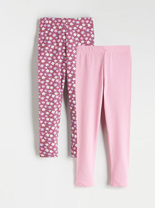 Beli Lastikli K?z ?ocuk Tayt 2li