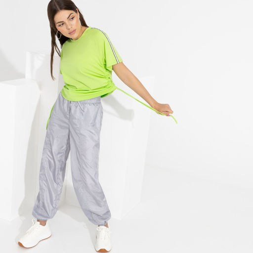 Футболка с регулируемой драпировкой Бросаю вызов - Charutti фото 4