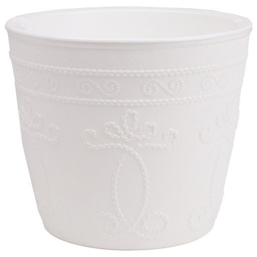 Кашпо Ажур (3,0л) Цв. Белый/белый (Арт. КШ-7967) - Вмс фото 2