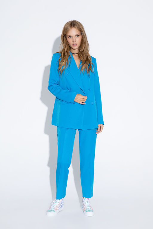 Брюки Pirs 4638 ярко-голубой  фото 4