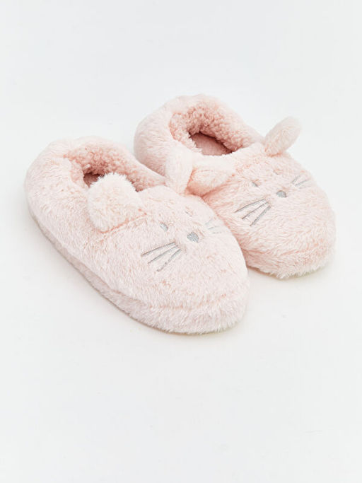 Tav?an Fig?rl? Pel?? K?z Bebek Ev Ayakkab?s?