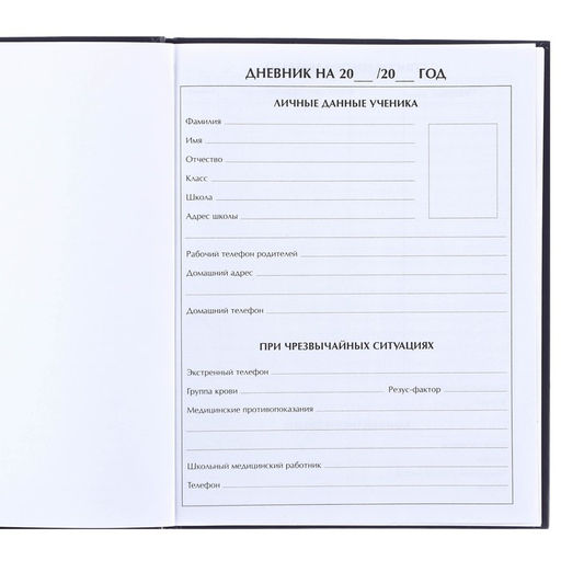 Дневник школьный, 1-11 класс в твёрдой обложке, с тиснением, 40 л, Тачки - Disney фото 5