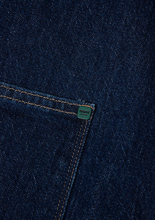 Willy Regenerative Koyu Mavi Denim Jean Ceket  фото 11